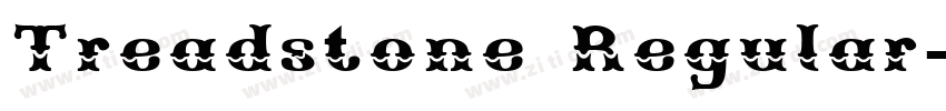 Treadstone Regular字体转换